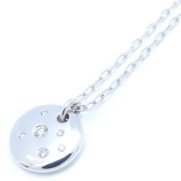 TIFFANY Authentic 18k Silver Diamond Necklace - Picture 9 of 9